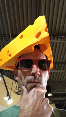 Guy Natanel loves cheese