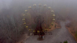 ferris wheel in Chernobyl