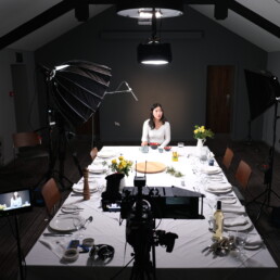 BTS image from Table Manners shoot