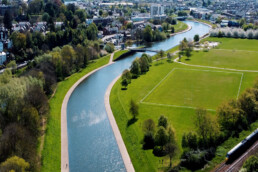 Exeter from the air