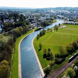 Exeter from the air