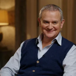 Hugh Bonneville smiling