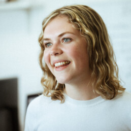 Colour photo of Emily Brown, Preston Street Films producer.