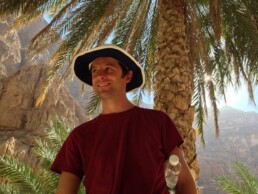 Chris Jones in Oman